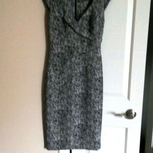 Black and white dress